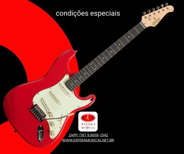 Guitarra Seizi Vermelha